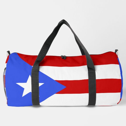 Flagge Puerto Rico Duffle Bag (Rückseite)