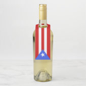Flagge Puerto Rico Flaschenanhänger (Auf Flasche)