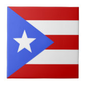 Flagge Puerto Rico Fliese (Vorderseite)