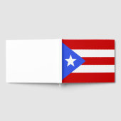 Flagge Puerto Rico Gästebuch (Voll)