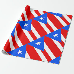 Flagge Puerto Rico Geschenkpapier