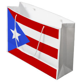 Flagge Puerto Rico Große Geschenktüte