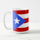 Flagge Puerto Rico Kaffeetasse (Links)
