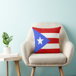 Flagge Puerto Rico Kissen