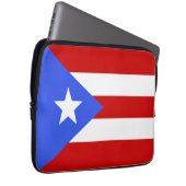 Flagge Puerto Rico Laptopschutzhülle (Vorne Rechts)