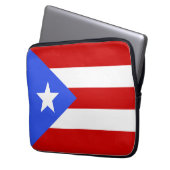 Flagge Puerto Rico Laptopschutzhülle (Vorderseite Links)