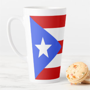 Flagge Puerto Rico Milchtasse