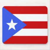 Flagge Puerto Rico Mousepad (Vorne)