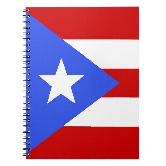 Flagge Puerto Rico Notizblock (Vorderseite)