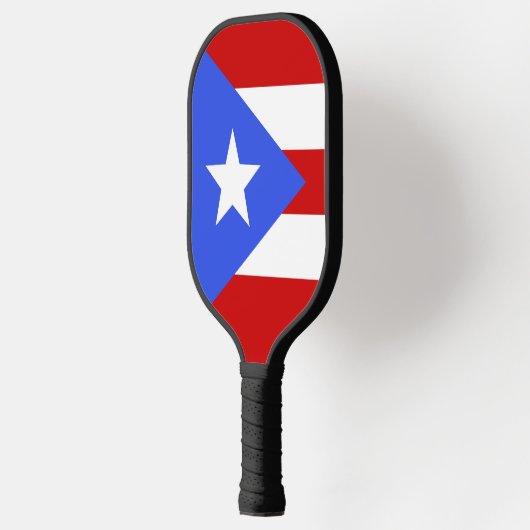 Flagge Puerto Rico Pickleball Schläger (Links)