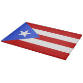 Flagge Puerto Rico Schneidebrett (Ecke)