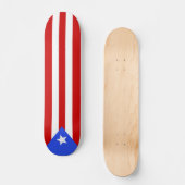 Flagge Puerto Rico Skateboard (Vorderseite)