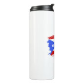 Flagge Puerto Rico Thermosbecher (Nach links gedreht)