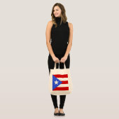 Flagge Puerto Rico Tragetasche (Vorderseite (Model))