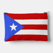 Flagge Puerto Rico Zubehörtasche (Rückseite)