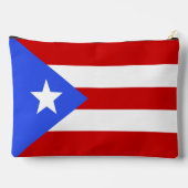 Flagge Puerto Rico Zubehörtasche (Rückseite)