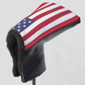 Flagge-Putter-Abdeckung Headcover (3/4 Vorderseite)