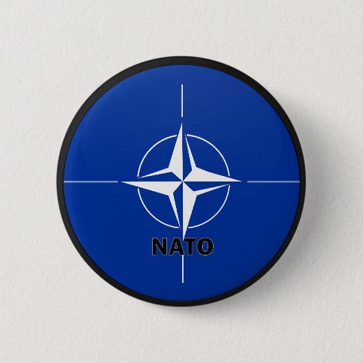 Flagge Qualität NATOs Roundel Button (Vorderseite)