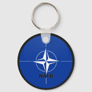 Flagge Qualität NATOs Roundel Schlüsselanhänger