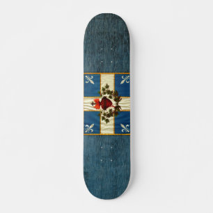 Flagge Québec alt Carillon Sacré-Cœur Skateboard