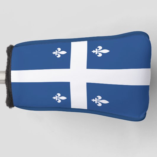 Flagge Québec, Kanada Golf Headcover (Vorderseite)