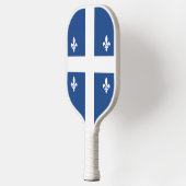 Flagge Québec, Kanada Pickleball Schläger (Links)