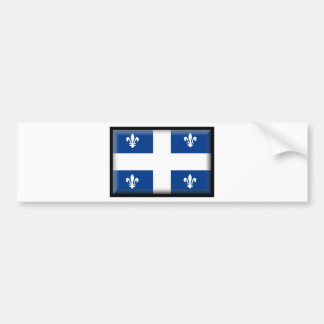 Flagge Quebecs (Kanada) Autoaufkleber