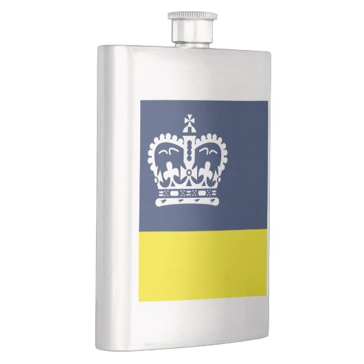 Flagge Regina, Saskatchewan Flachmann (Rechts)