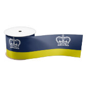 Flagge Regina, Saskatchewan Satin Ribbon Satinband (Spule)