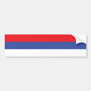 Flagge Republika Srpska Autoaufkleber