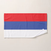 Flagge Republika Srpska Badhandtuch Set (Handtuch)