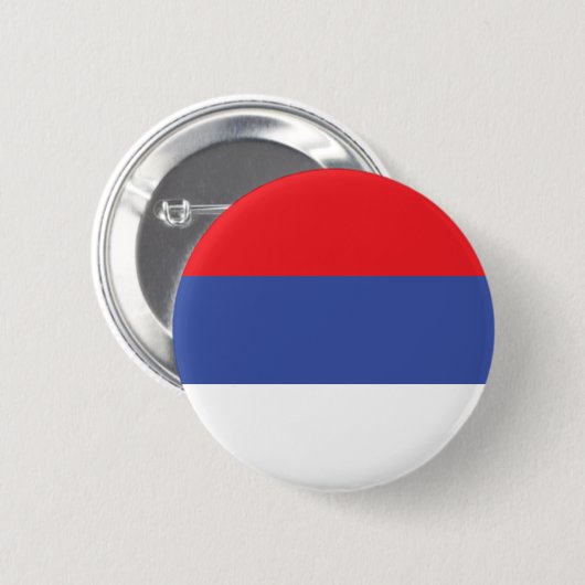 Flagge Republika Srpska Button (Vorne & Hinten)