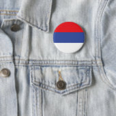 Flagge Republika Srpska Button (Beispiel)