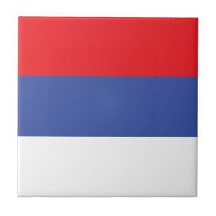 Flagge Republika Srpska Fliese