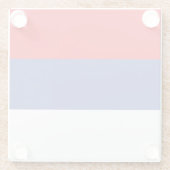 Flagge Republika Srpska Glasuntersetzer (Rückseite)