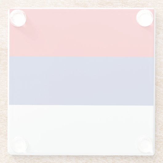 Flagge Republika Srpska Glasuntersetzer (Rückseite)