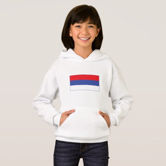 Flagge Republika Srpska Hoodie (Vorne ganz)