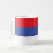Flagge Republika Srpska Kaffeetasse (Vorderseite Links)