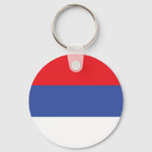 Flagge Republika Srpska Schlüsselanhänger (Rückseite)