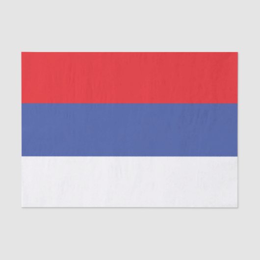 Flagge Republika Srpska Seidenpapier (Vorderseite)