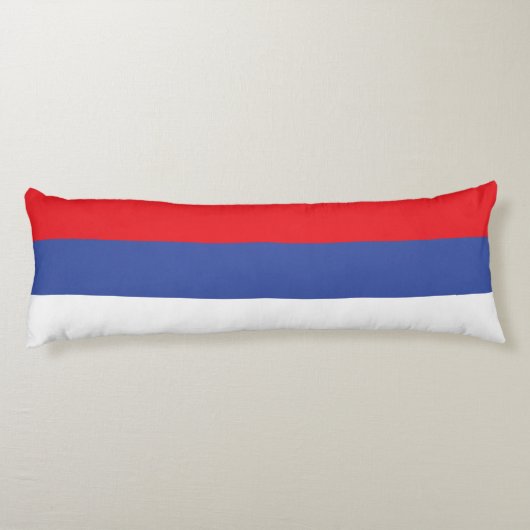Flagge Republika Srpska Seitenschläferkissen (Rückseite)