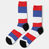 Flagge Republika Srpska Socken (Linkes Detail)