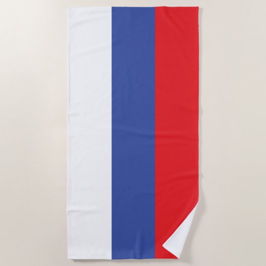 Flagge Republika Srpska Strandtuch (Vorderseite)