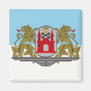 Flagge Rigas Lettland Magnet
