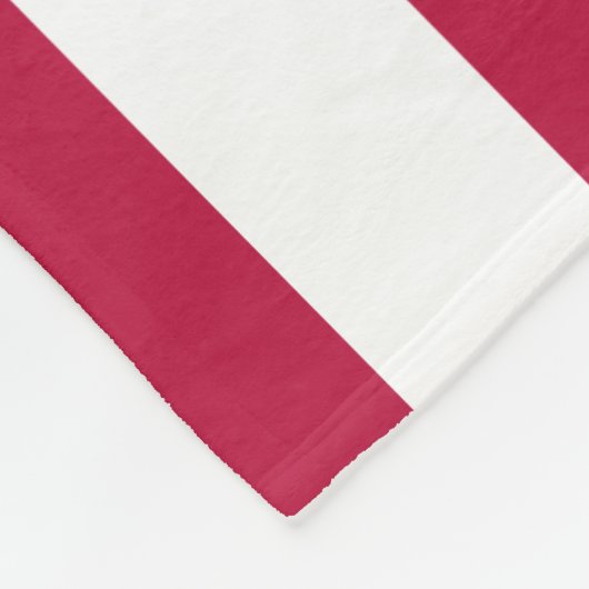 Flagge-rotes weißes Blau Fleecedecke (Ecke)