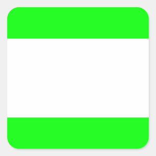 Flagge Rotterdams Quadratischer Aufkleber