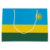 Flagge Ruandas Große Geschenktüte (Vorderseite)