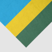 Flagge Ruandas Seidenpapier (Ausschnitt)