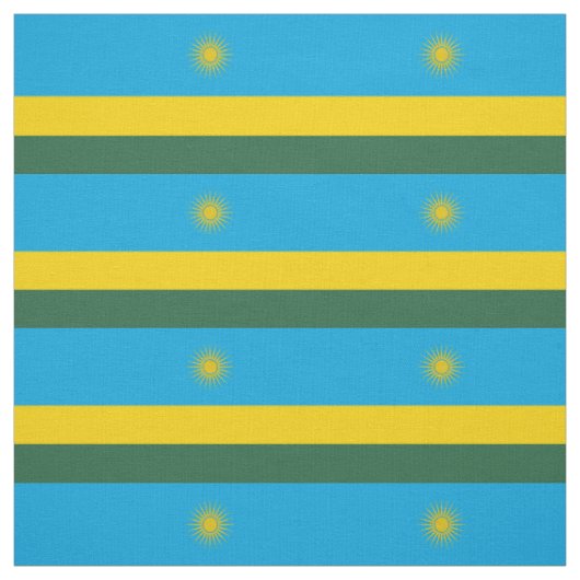 Flagge Ruandas Stoff (Muster)