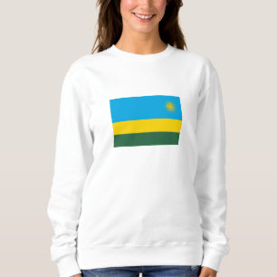 Flagge Ruandas Sweatshirt